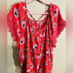 Floral Top (Maurices)
